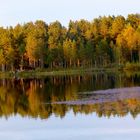 Abenddämmerung in Arvidsjaur