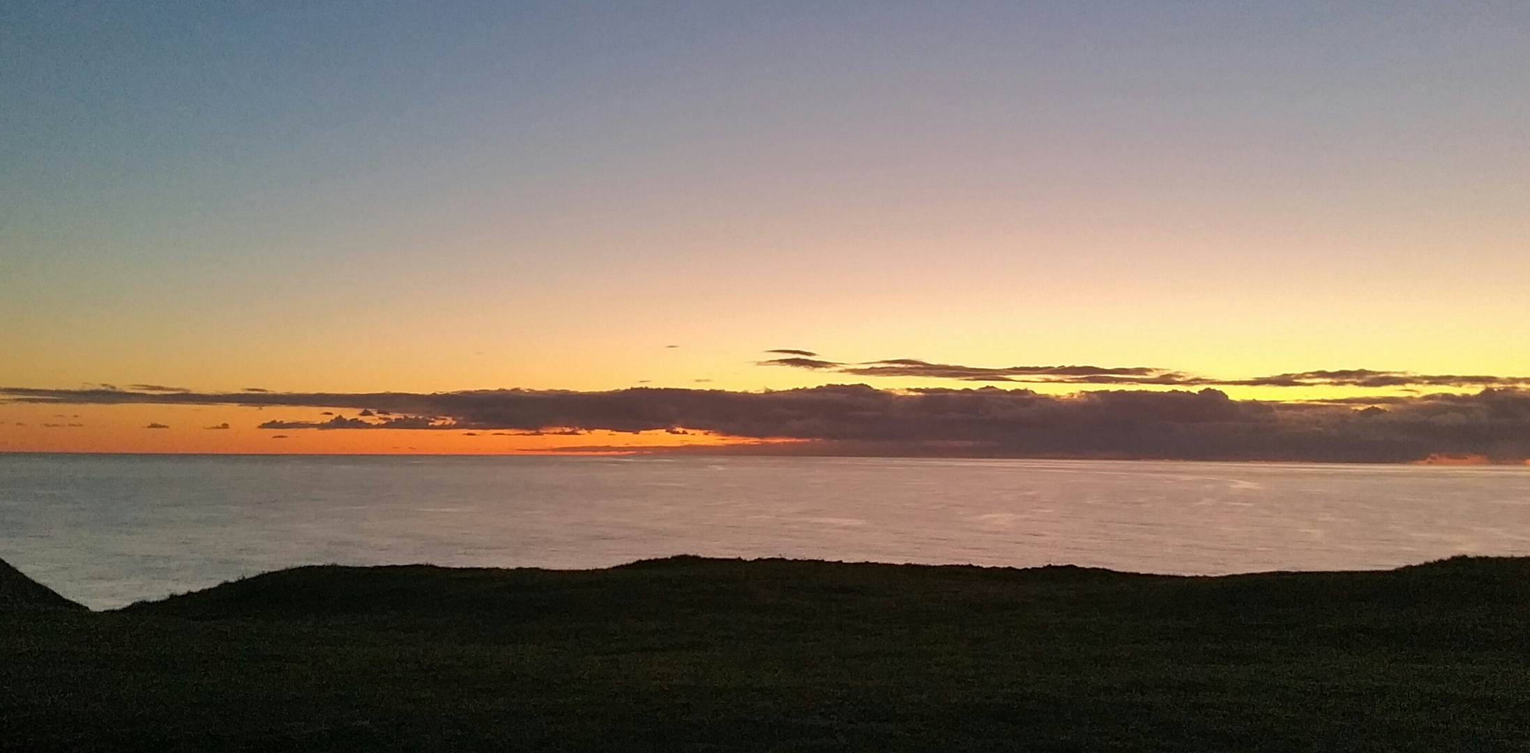 Abenddämmerung in Dänemark