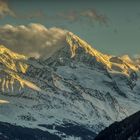 Abenddämmerung in den Alpen