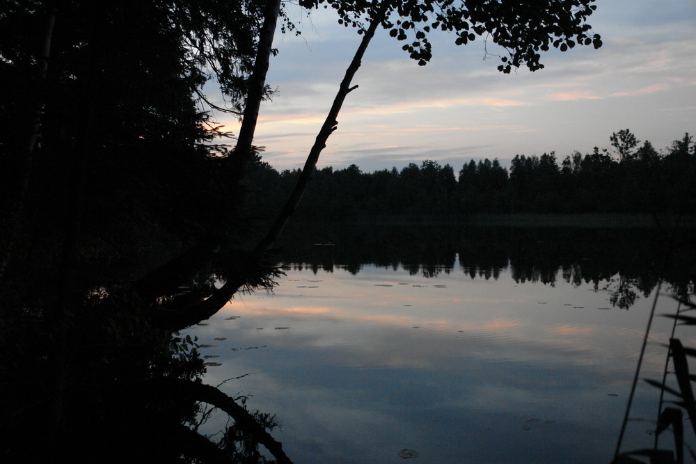 Abenddämmerung in den Masuren