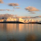 Abenddämmerung in der Nähe von Hammerfest