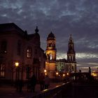 Abenddämmerung in Dresden