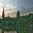 Abenddämmerung in Hamburg - HDR