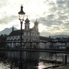 abenddämmerung in luzern