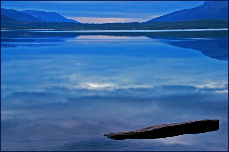 Abenddämmerung in Norwegen