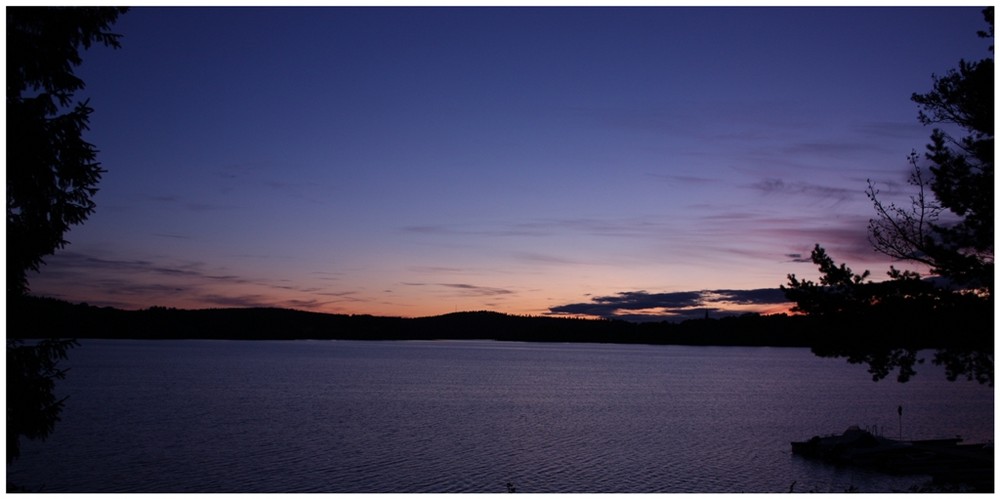 Abenddämmerung in Schweden