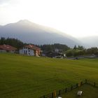 Abenddämmerung in Seefeld (Tirol) im September 2008