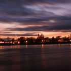 Abenddämmerung in Speyer