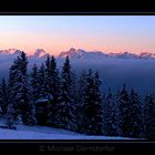 Abenddämmerung in Tirol