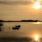 Abenddämmerung in Ummanz, auf Rügen