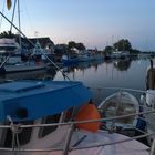 Abenddämmerung in Vitte auf der Ostseeinsel Hiddensee