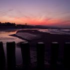 Abenddämmerung in Warnemünde