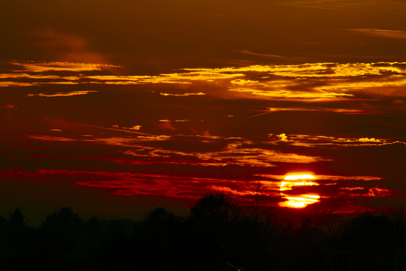 Abenddämmerung in Wien