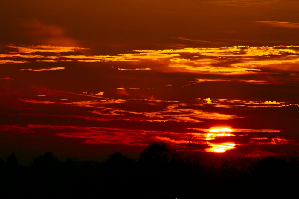 Abenddämmerung in Wien