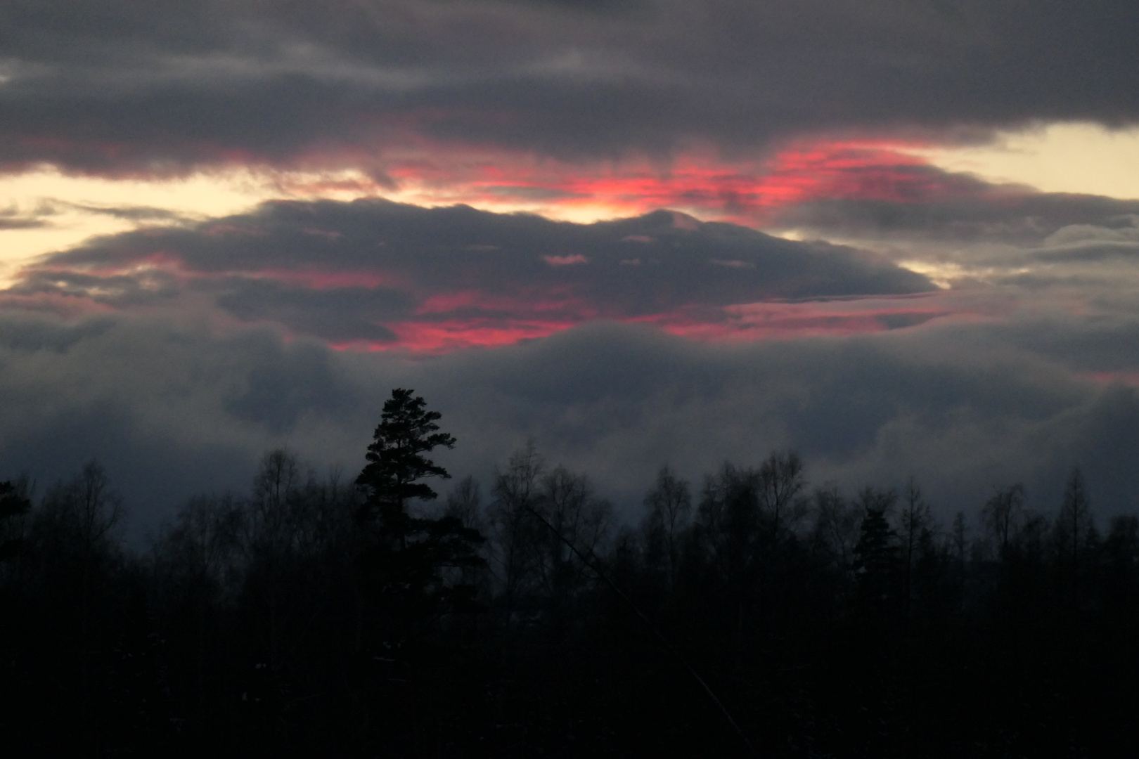 Abenddämmerung Nachthimmel Sonnenuntergang 2