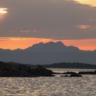 Abenddämmerung Nähe Olbia