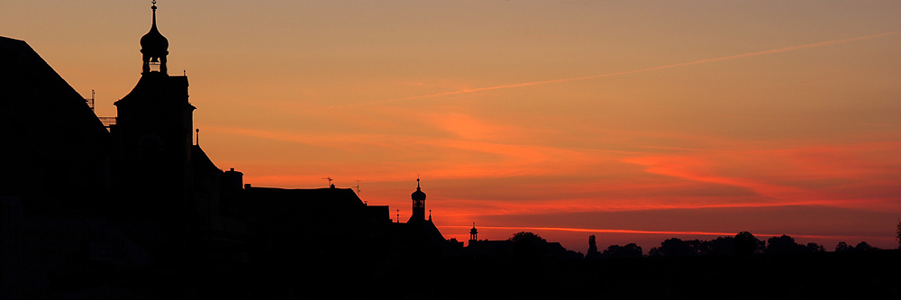 Abenddämmerung Regensburg