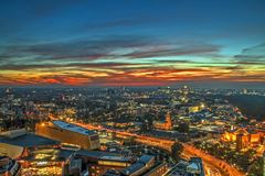 Abenddämmerung über Berlin