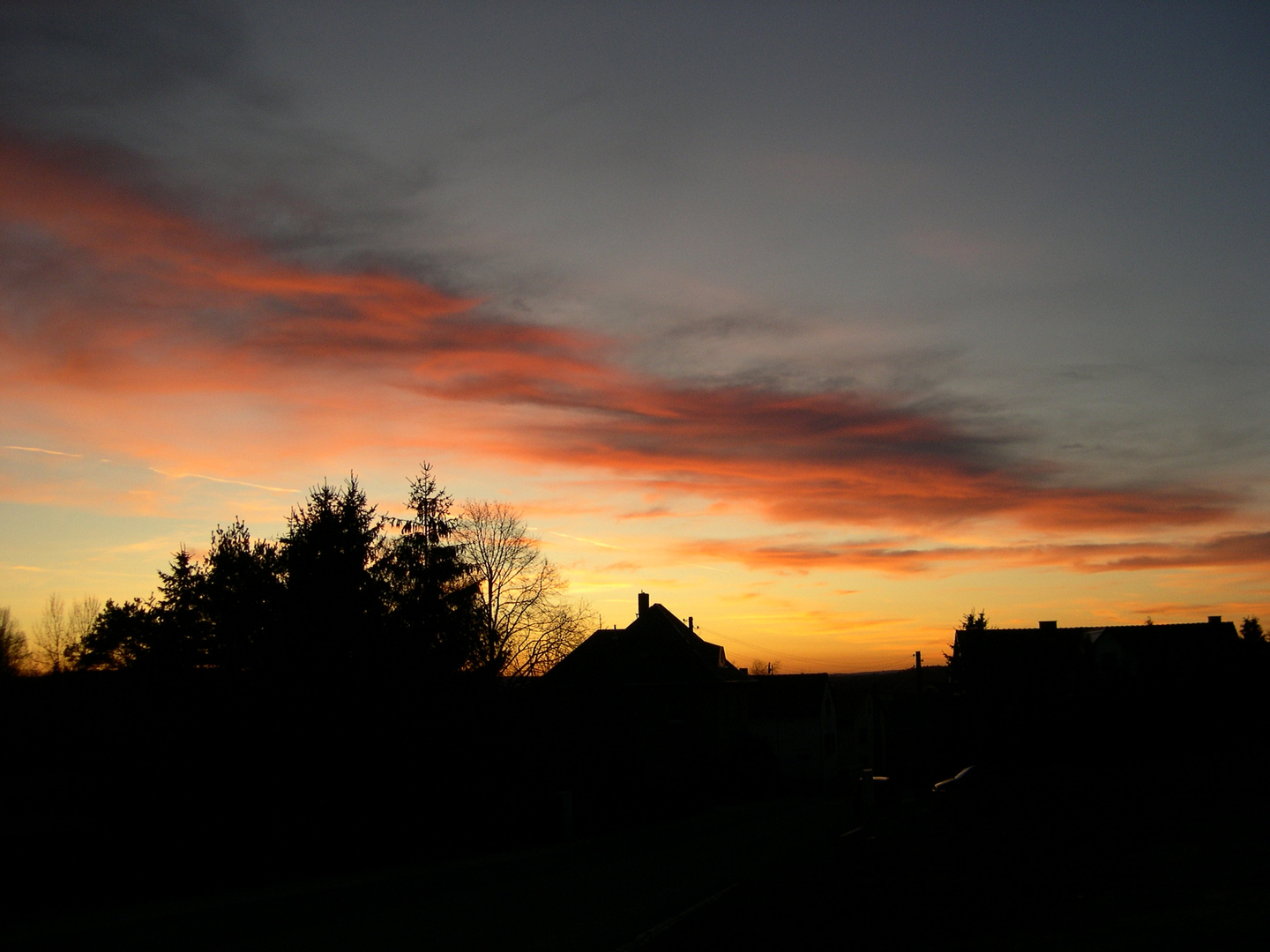 Abenddämmerung über Braunichswalde