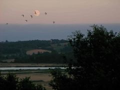 Abenddämmerung über der Vilaine