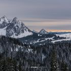 Abenddämmerung über der Zentralschweiz