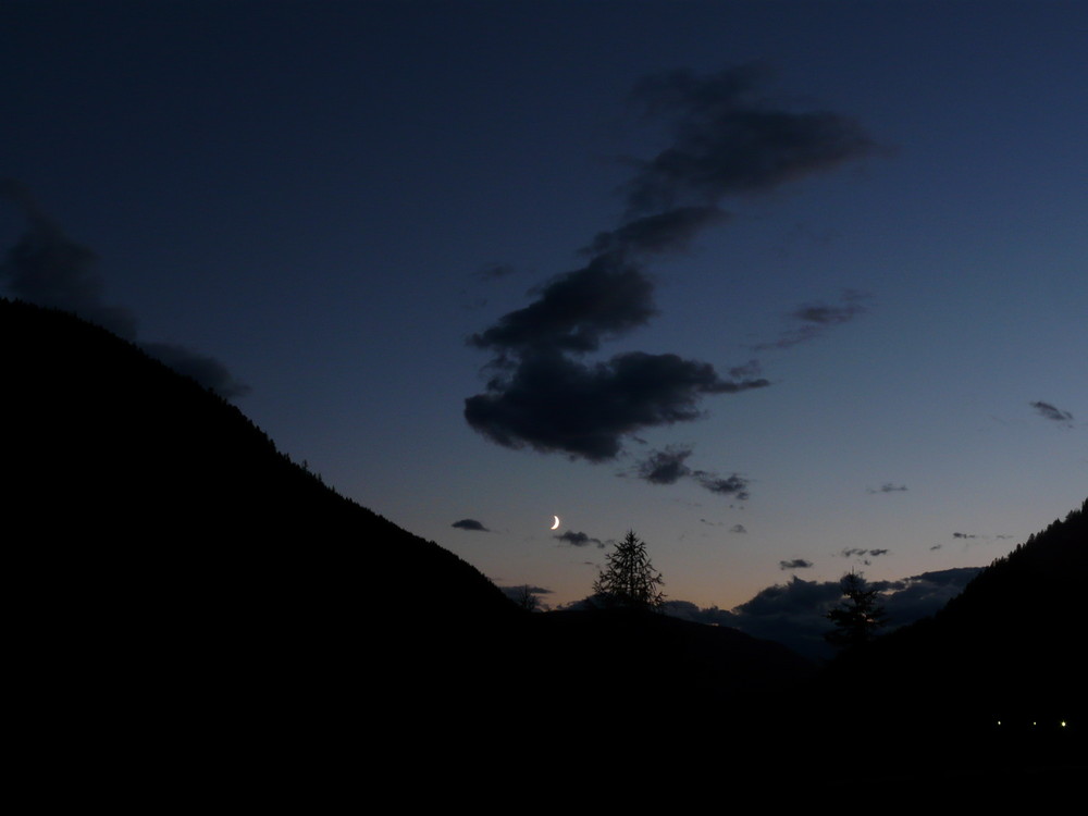 Abenddämmerung über Österreich