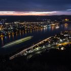 Abenddämmerung über Remagen