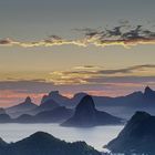 Abenddämmerung über Rio de Janeiro