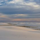 Abenddämmerung - White Sands, New Mexico