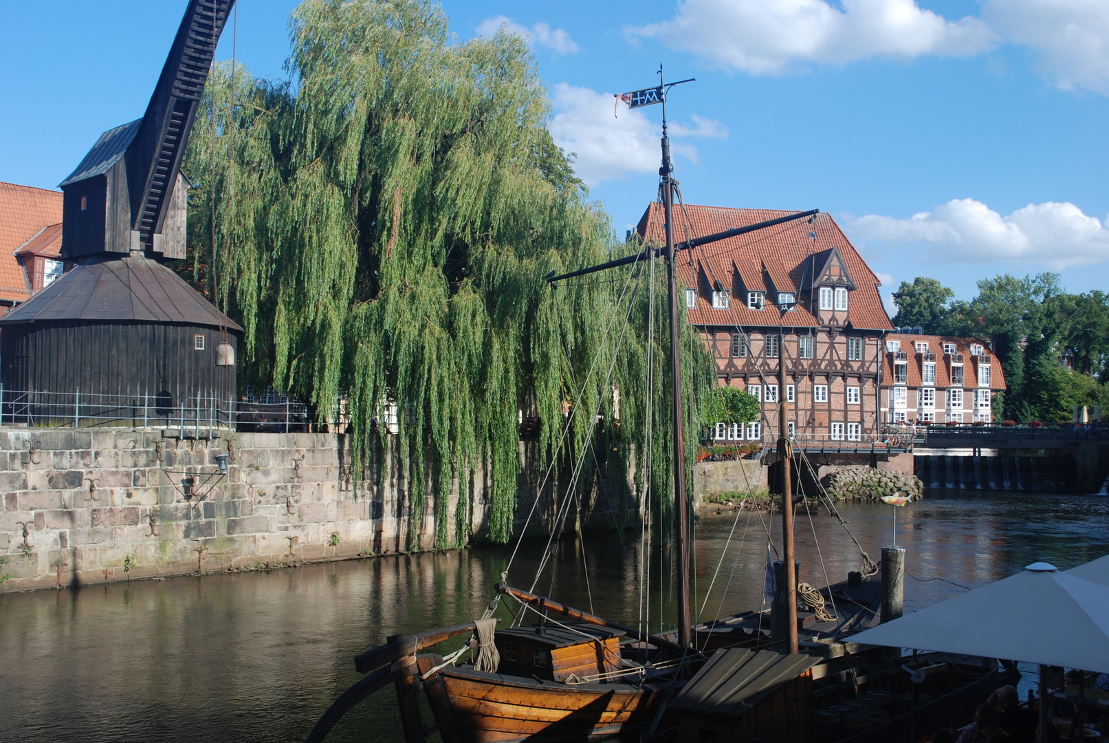 Abendessen am "Stintmarkt" Lüneburg