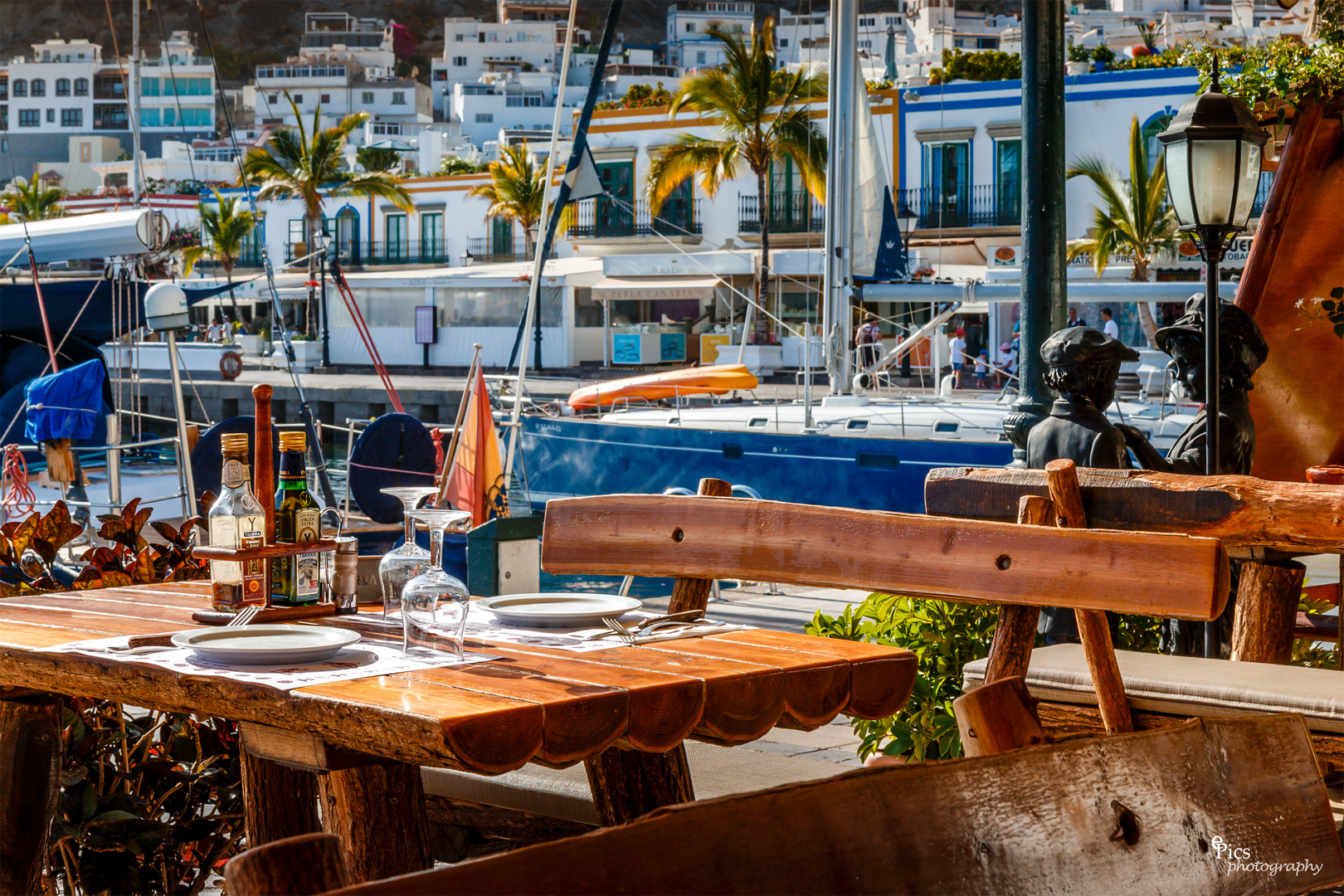 Abendessen in Puerto de Mogan - Kanaren759