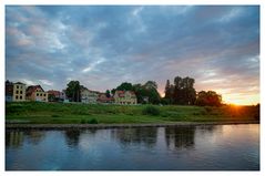 Abendfahrt auf der Elbe