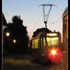 Abendfahrt im Straßenbahnmuseum Skjoldenaesholm (DK)