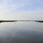 Abendflaute im Bodden vom Seeheilbad Zingst