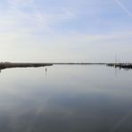 Abendflaute im Bodden vom Seeheilbad Zingst