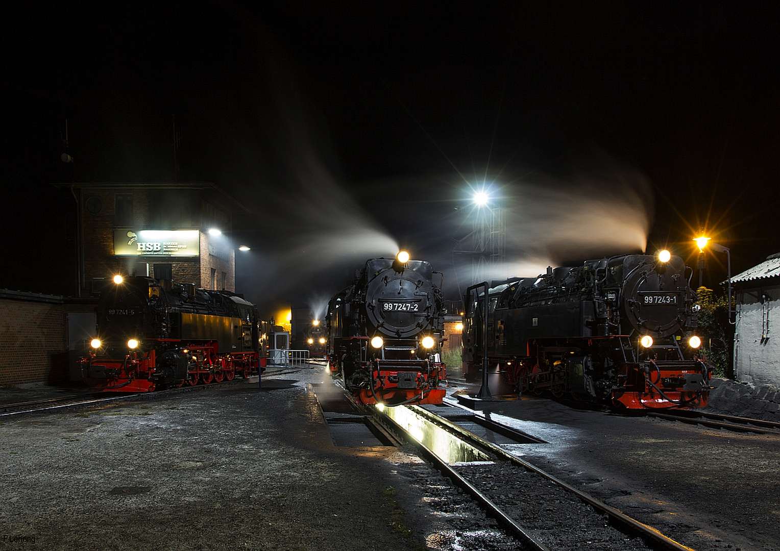 Abendfotoshooting Lokeinsatzstelle Wernigerode