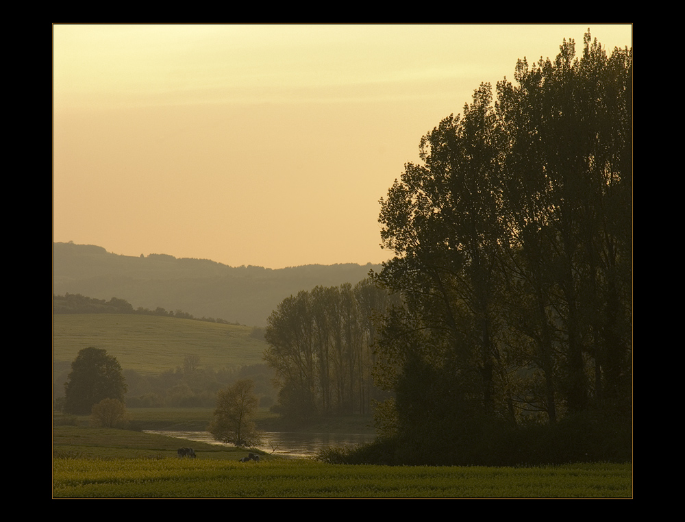 Abendfrieden am Fluss...