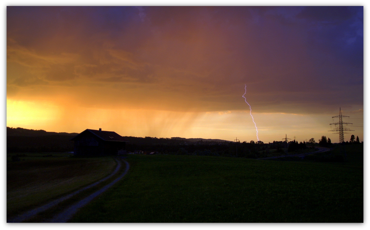 Abendgewitter