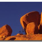 Abendglühen bei der Spitzkoppe