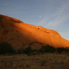 Abendglühen bei Spitzkoppe