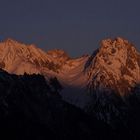 Abendglühen in den Lechtaler Alpen