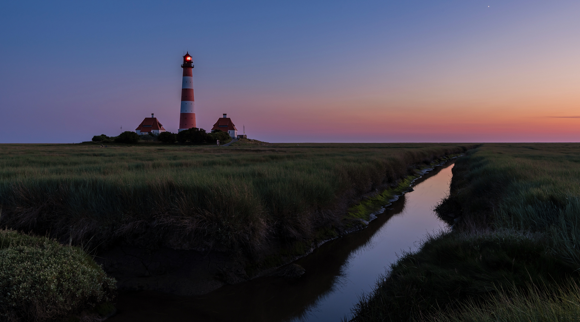 Abendglühen in Westerhever