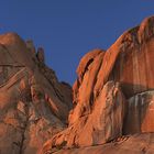 Abendglühn an der Spitzkoppe