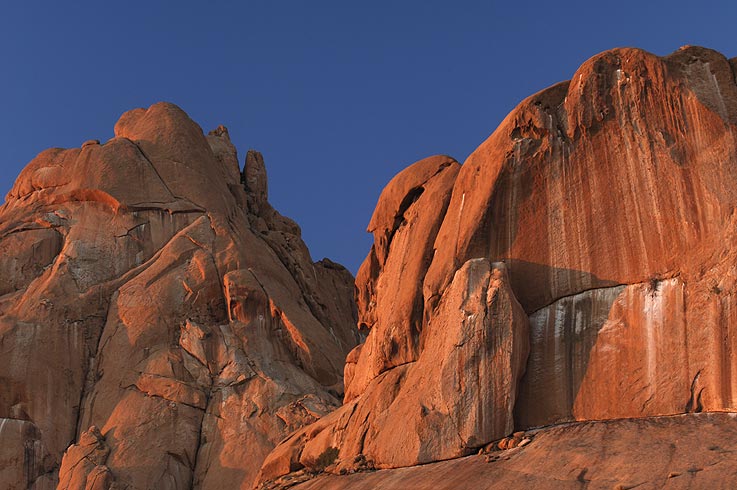 Abendglühn an der Spitzkoppe