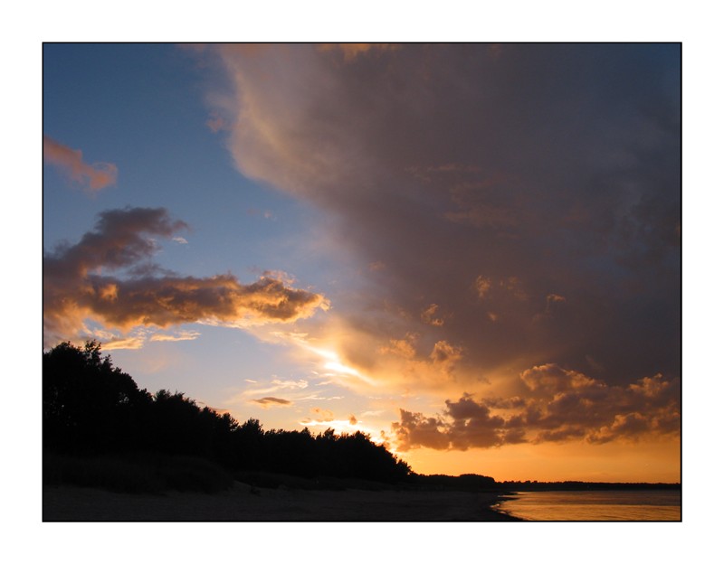 Abendglut in Schweden