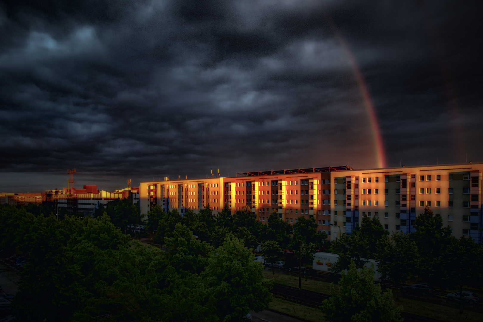 Abendgruß aus Hellersdorf