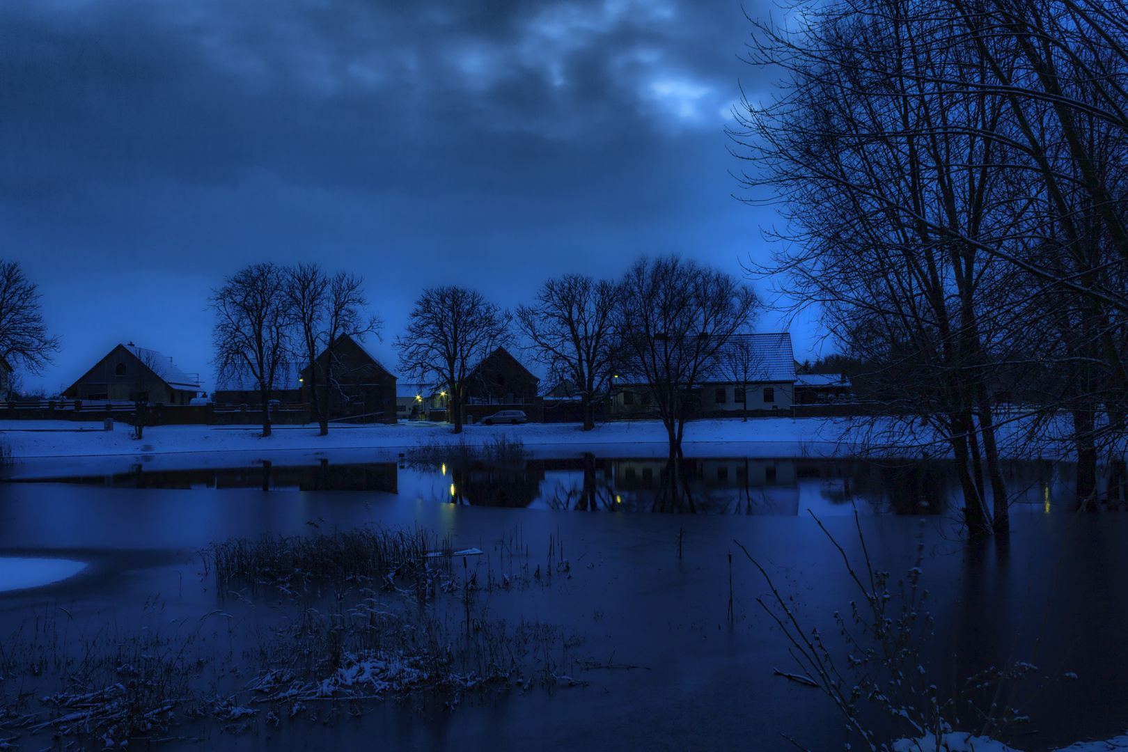 Abendgruß aus Hirschfelde