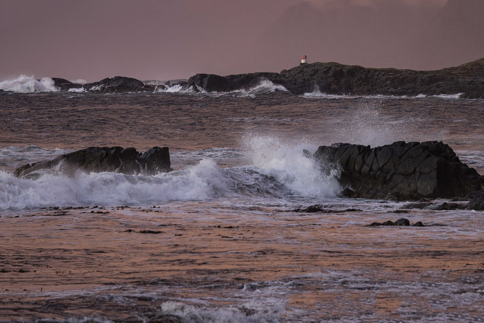 Abendgruß des Nordmeers