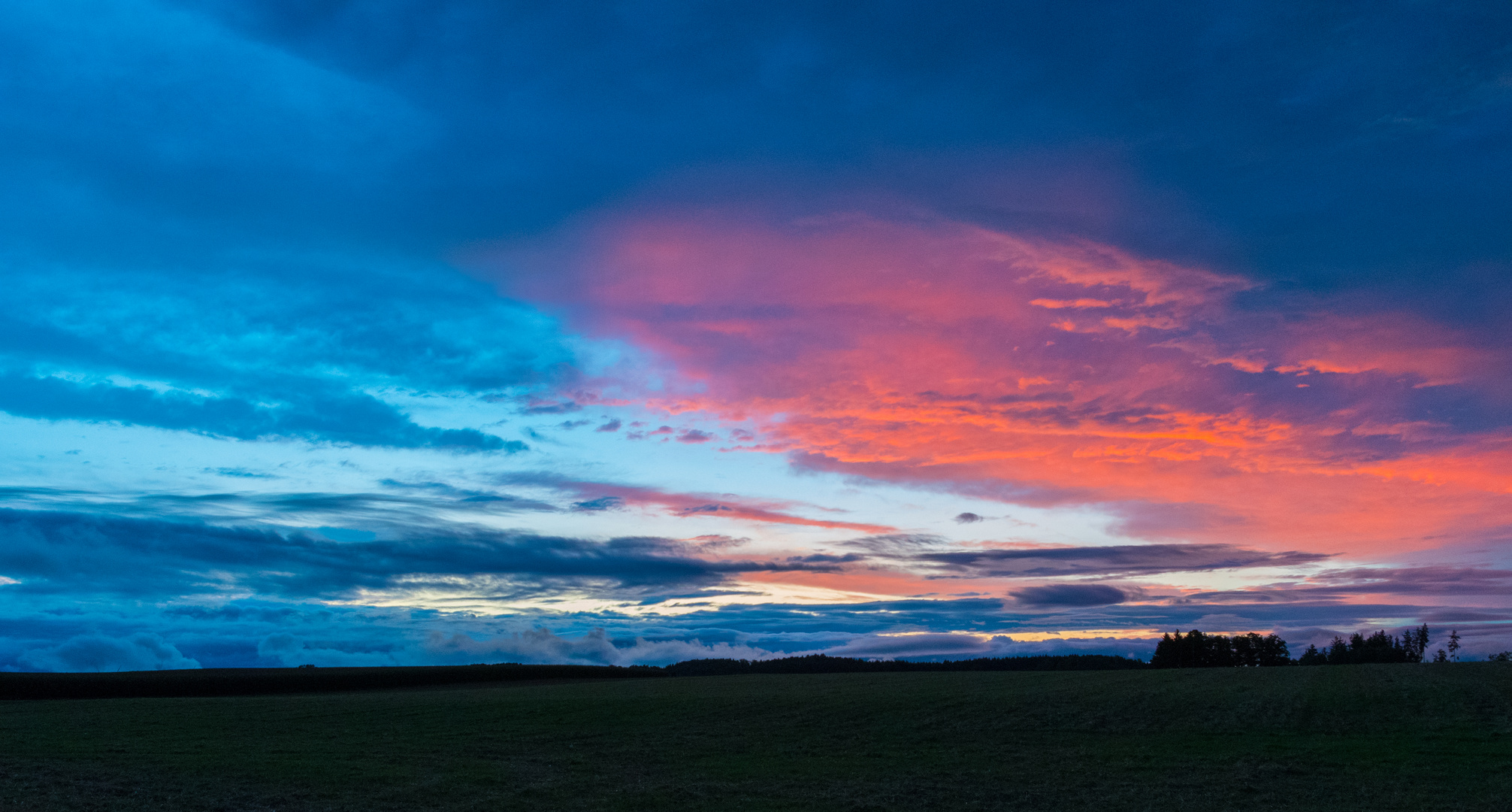 Abendhimmel - 20170818 - 20.44 Uhr