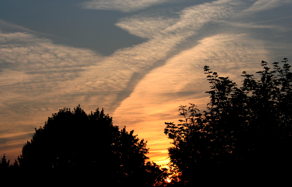 Abendhimmel 20h 30.6.10